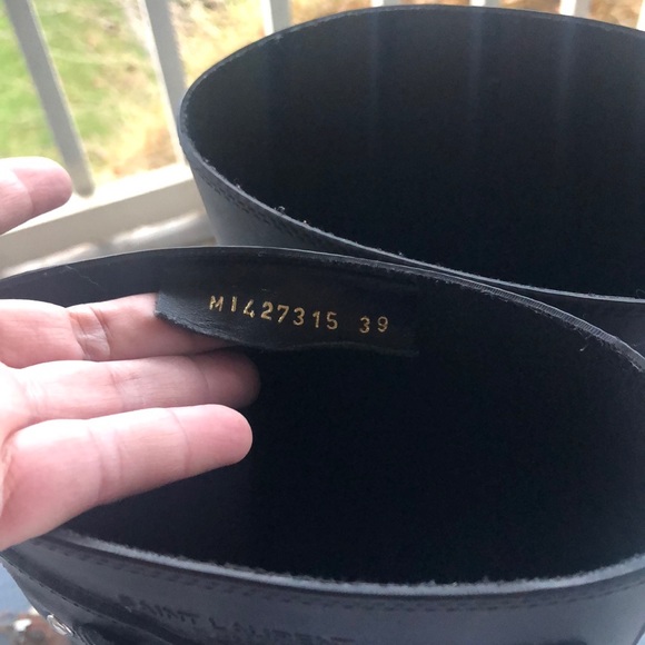 Saint Laurent Rain Boots - Picture 5 of 7